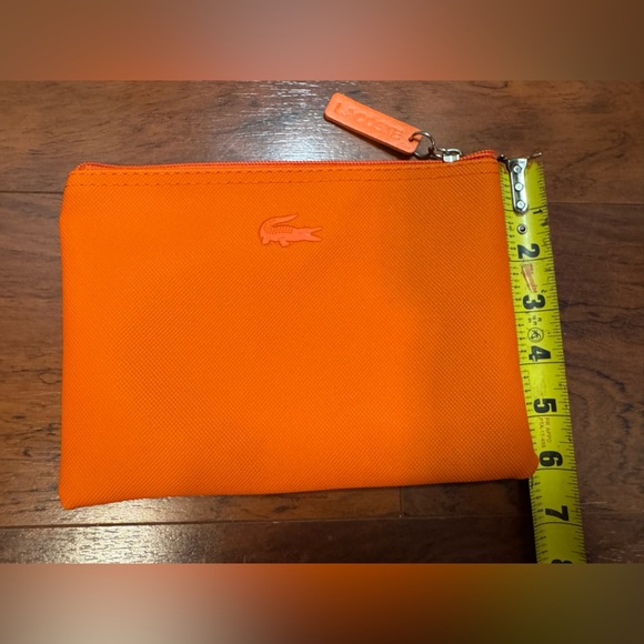 Lacoste Orange Pouch - Picture 2 of 4